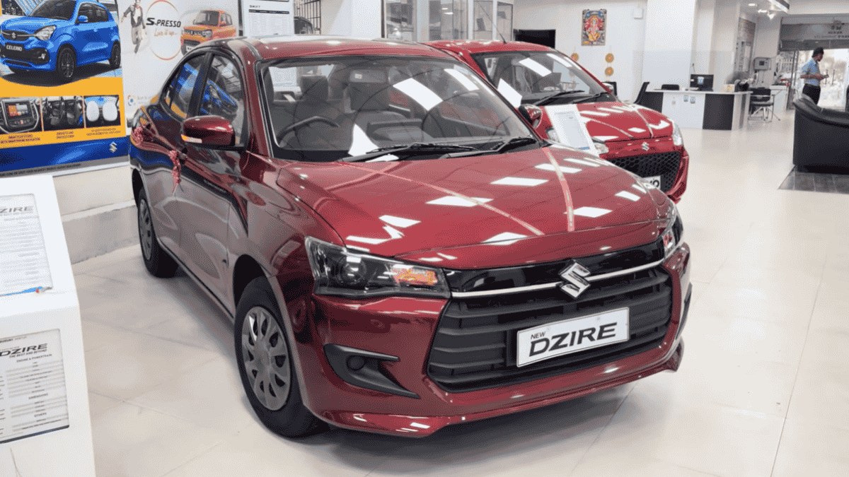 25kmpl माइलेज और 5-स्टार सेफ्टी के साथ धूम मचा रही Maruti Dzire 2026, सिर्फ ₹6.26 लाख से शुरू कीमत ने बढ़ाई लोगों की दिलचस्पी