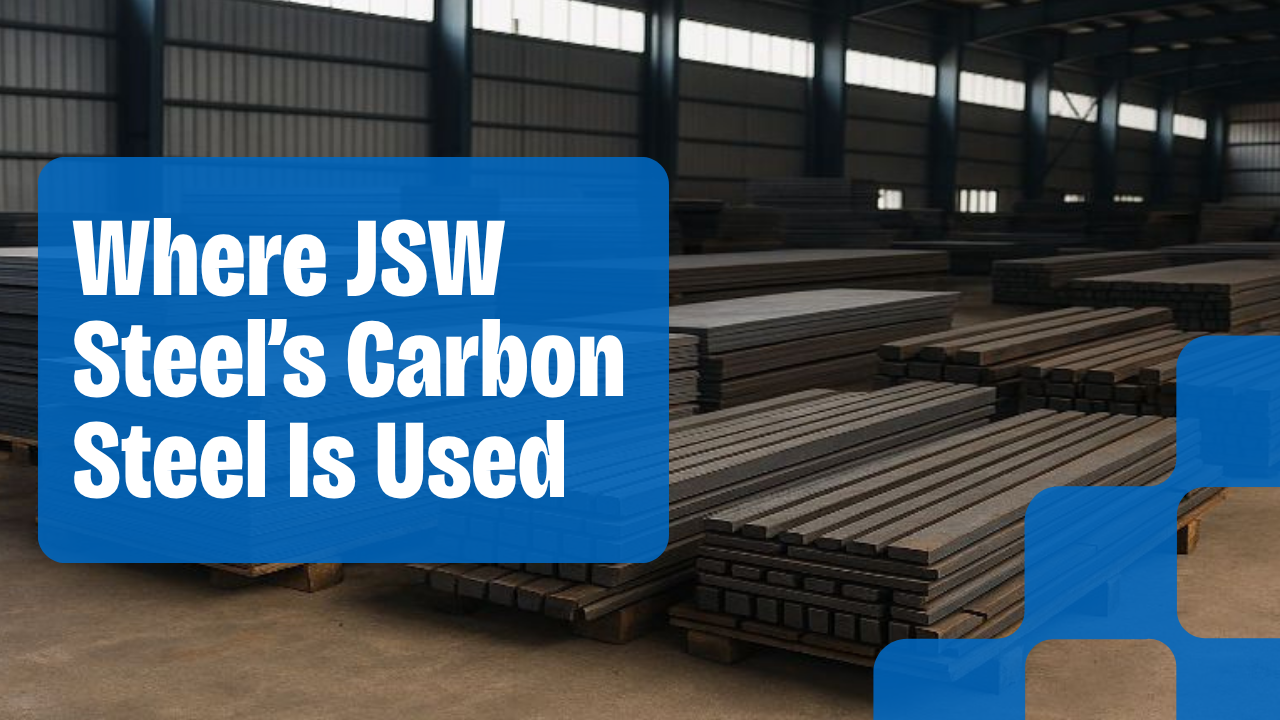 Where JSW Steel’s Carbon Steel Is Used